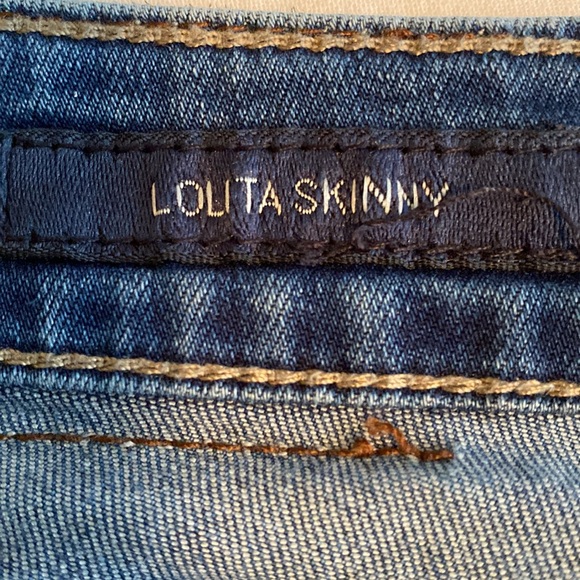 Lucky Brand Lolita Skinny Jeans mid / low rise medium fade wash size 6 / 28 - Picture 14 of 15